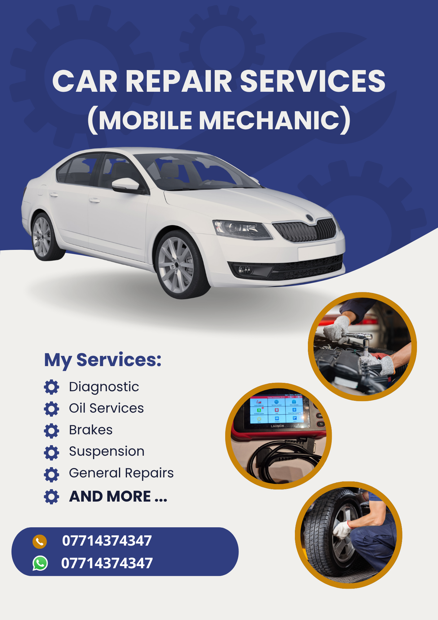 Mobile mechanic services provided by Tomas
